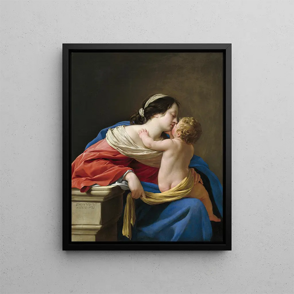 Simon Vouet - Madonna and Child.webp