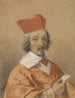 Portrait von Armand-Jean du Plessis, Kardinal Richelieu - Simon Vouet — Ansicht des Kunstwerks