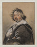 Portrait eines Mannes im Profil nach links - Simon Vouet — Ansicht des Kunstwerks