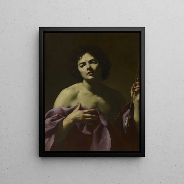 Saint Sébastien - Simon Vouet — gerahmtes Bild an der Wand
