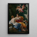 Venus und Adonis - Simon Vouet — gerahmtes Bild an der Wand