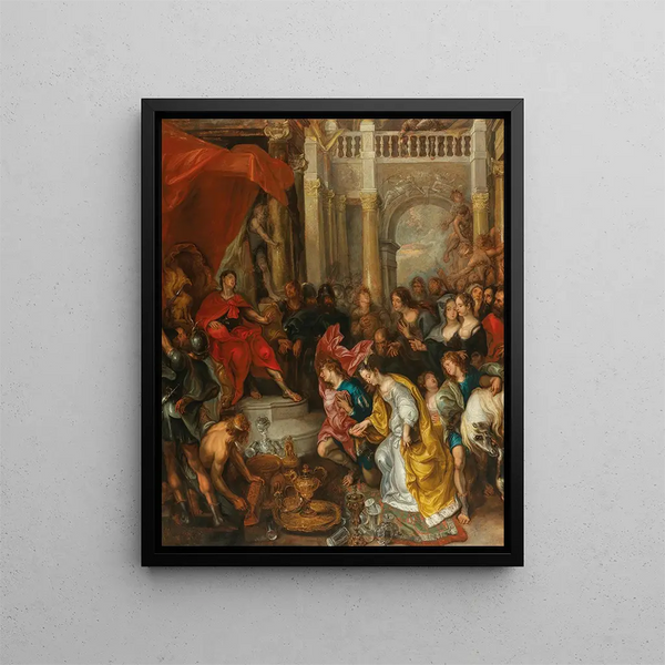 Simon de Vos - The Continence of Scipio.webp