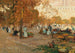Marktszene vor der Zitadelle in Kairo - Sir Alfred East — Ansicht des Kunstwerks