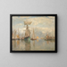 Venedig im Boot - Sir David Murray — gerahmtes Bild an der Wand