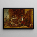 Le Bedeau de la Paroisse - Sir David Wilkie — gerahmtes Bild an der Wand