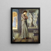 Pygmalion et l’image, Le cœur désire - Sir Edward Coley Burne - Jones — gerahmtes Bild an der Wand