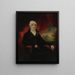 Portrait einer Dame, die als Frau Marion Corry Gilchrist bezeichnet wird - Sir Henry Raeburn — gerahmtes Bild an der Wand