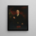 Portrait de M. William Ferguson de Raith - Sir Henry Raeburn — gerahmtes Bild an der Wand