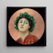 Eine Bacchantin - Sir Hubert von Herkomer — gerahmtes Bild an der Wand
