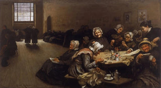 Sir Hubert von Herkomer - Eventide A Scene at the Westminster Union.webp