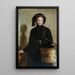 La Pièce de la veuve - Sir John Everett Millais — gerahmtes Bild an der Wand