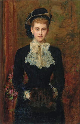 Sir John Everett Millais - Countess de Pourtales The Former Mrs Sebastian Schlesinger.webp