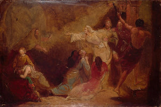 Sir John Everett Millais - Elgiva seized by order of Archbishop Odo.webp