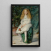 Nina Tochter von Frederick Lehmann Esq - Sir John Everett Millais — gerahmtes Bild an der Wand