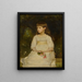 Portrait von Mlle Scott, Tochter des verstorbenen Thomas Alexander Scott aus Philadelphia - Sir John Everett Millais — gerahmtes Bild an der Wand