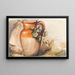 Studie einer Töpferkrug-Ansicht - Sir John Everett Millais — gerahmtes Bild an der Wand