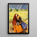 Die blinde Tochter - Sir John Everett Millais — gerahmtes Bild an der Wand