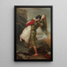 La Couronne d'amour - Sir John Everett Millais — gerahmtes Bild an der Wand