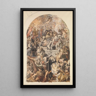 Sir John Gilbert - Apotheosis of Shakespeares Characters.webp