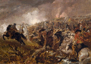 Sir John Gilbert - Preparing For The Charge.webp