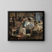 Krankenhaus von London - Sir John Lavery — gerahmtes Bild an der Wand