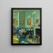Mme Osler - Sir John Lavery — gerahmtes Bild an der Wand