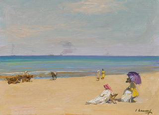 auf den Sanden - Sir John Lavery — Ansicht des Kunstwerks
