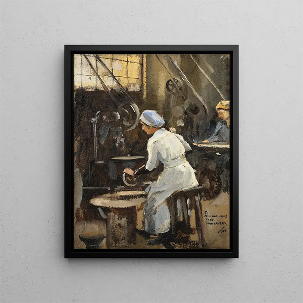 Sir John Lavery - The Disc Maker.webp