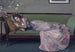 Le Canapé vert - Sir John Lavery — Ansicht des Kunstwerks