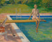 Die Viscountess von Castlerosse in Palm Springs - Sir John Lavery — Ansicht des Kunstwerks