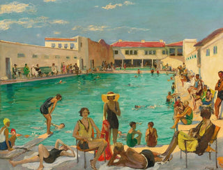 Winter in Florida - Sir John Lavery — Ansicht des Kunstwerks