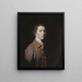 Charles Carroll de Carrollton - Sir Joshua Reynolds — gerahmtes Bild an der Wand