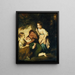 Weinen über die Vergehen - Sir Joshua Reynolds — gerahmtes Bild an der Wand