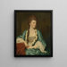 Elizabeth Kerr, Marquise de Lothian - Sir Joshua Reynolds — gerahmtes Bild an der Wand
