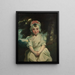 Georgiana Augusta Frederica Elliott 1782-1813 Später Lady Charles Bentinck - Sir Joshua Reynolds — gerahmtes Bild an der Wand