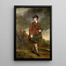 John Murray, 4. Graf von Dunmore - Sir Joshua Reynolds — gerahmtes Bild an der Wand