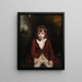 Portrait de Maître Bunbury - Sir Joshua Reynolds — gerahmtes Bild an der Wand