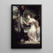 Portrait von Mme Richard Bennett Llyod aus Maryland - Sir Joshua Reynolds — gerahmtes Bild an der Wand