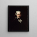 Selbstporträt 2 - Sir Joshua Reynolds — gerahmtes Bild an der Wand