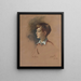 Portrait von Mark Birley 1930-2007 Kind - Sir Oswald Birley — gerahmtes Bild an der Wand