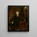 Benjamin West P.R.A. - Sir Thomas Lawrence Gemälde — gerahmtes Bild an der Wand