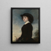 Harriet Goodhue Hosmer - Sir William Boxall — gerahmtes Bild an der Wand