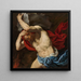 Sisyphus - Antonio Zanchi — gerahmtes Bild an der Wand