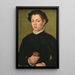 Junge Mann - Sofonisba Anguissola — gerahmtes Bild an der Wand