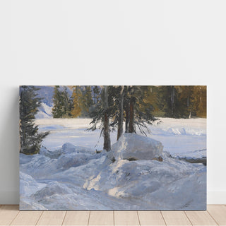 Reproduction Soleil d'hiver - Edward Theodore Compton