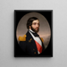 François Orléans Prince de Joinville - Sophie Linard — gerahmtes Bild an der Wand