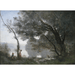 Reproduktion des Gemäldes Jean-Baptiste-Camille Corot Souvenir de Mortefontaine Gemälde