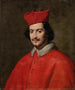 Portrait des Kardinals Camillo Astalli Pamphili 1616-1663 - Spanische Schule — Ansicht des Kunstwerks
