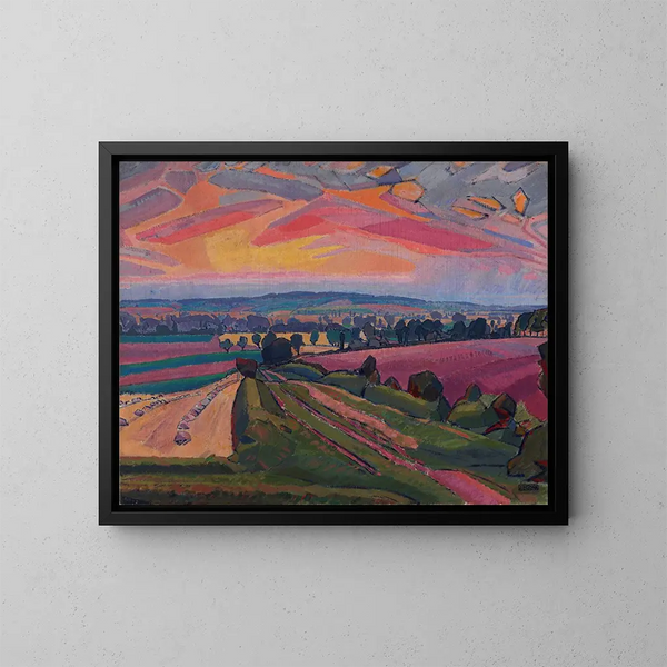 Der Weg von Icknield - Spencer Frederick Gore — gerahmtes Bild an der Wand
