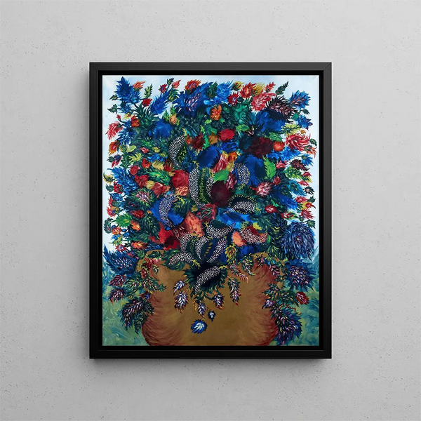 Sraphine Louis - Fleurs ou Bouquet de fleurs ou Vase jaune.webp